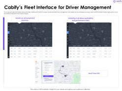 Cabifys fleet interface for driver management cabify investor funding elevator