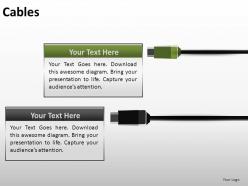 Cables powerpoint presentation slides