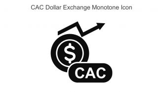 CAC Dollar Exchange Monotone Icon In Powerpoint Pptx Png And Editable Eps Format