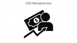 CAC Monotone Icon In Powerpoint Pptx Png And Editable Eps Format