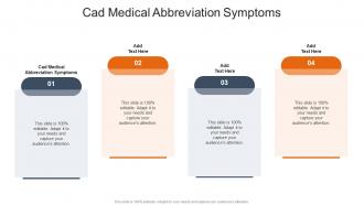 Cad Medical Abbreviation Symptoms In Powerpoint And Google Slides Cpb