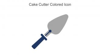 Cake Cutter Colored Icon In Powerpoint Pptx Png And Editable Eps Format