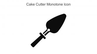 Cake Cutter Monotone Icon In Powerpoint Pptx Png And Editable Eps Format