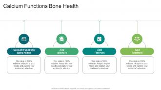 Calcium Functions Bone Health In Powerpoint And Google Slides Cpb