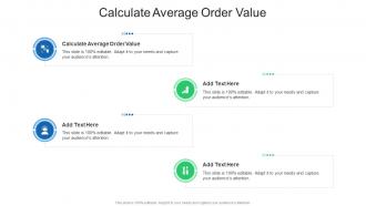 Calculate Average Order Value In Powerpoint And Google Slides Cpb