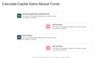 Calculate Capital Gains Mutual Funds In Powerpoint And Google Slides Cpb