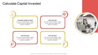 Calculate Capital Invested In Powerpoint And Google Slides Cpb