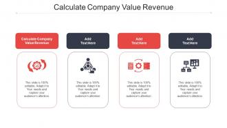Calculate Company Value Revenue Ppt Powerpoint Presentation Outline Styles Cpb