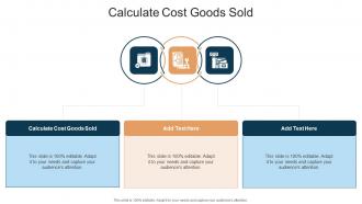 Calculate Cost Goods Sold In Powerpoint And Google Slides Cpb