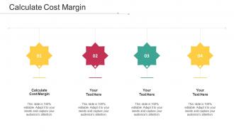 Calculate Cost Margin Ppt Powerpoint Presentation Infographic Template Influencers Cpb