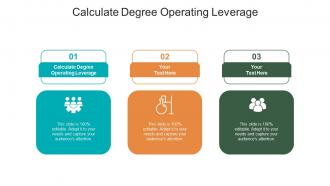 Calculate degree operating leverage ppt powerpoint presentation ideas influencers cpb