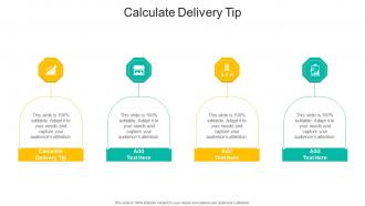 Calculate Delivery Tip In Powerpoint And Google Slides Cpb