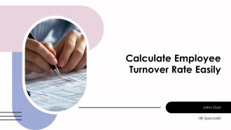 Calculate Employee Turnover Rate Easily PPT Example AT