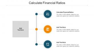 Calculate Financial Ratios Ppt Powerpoint Presentation File Templates Cpb