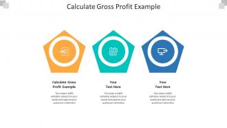 Calculate gross profit example ppt powerpoint presentation icon graphics tutorials cpb