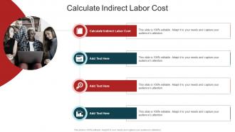Calculate Indirect Labor Cost In Powerpoint And Google Slides Cpb