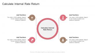 Calculate Internal Rate Return In Powerpoint And Google Slides Cpb