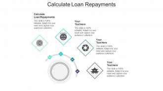 Calculate loan repayments ppt powerpoint presentation ideas background images cpb