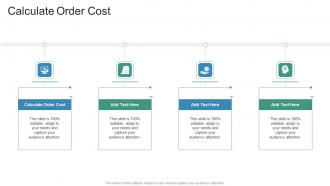 Calculate Order Cost In Powerpoint And Google Slides Cpb
