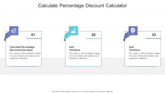 Calculate Percentage Discount Calculator In Powerpoint And Google Slides Cpb