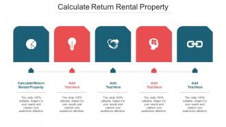 Calculate Return Rental Property Ppt Powerpoint Presentation Cpb