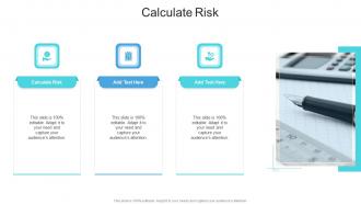 Calculate Risk In Powerpoint And Google Slides Cpb