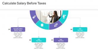 Calculate Salary Before Taxes In Powerpoint And Google Slides Cpb