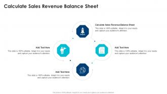 Calculate Sales Revenue Balance Sheet In Powerpoint And Google Slides Cpb