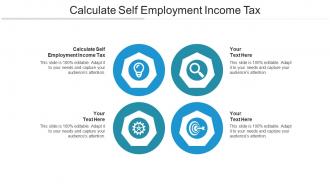 Calculate self employment income tax ppt powerpoint presentation guide cpb