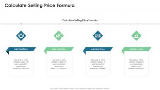 Calculate Selling Price Formula In Powerpoint And Google Slides Cpb