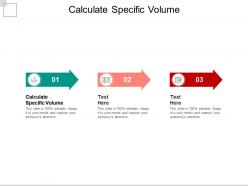 Calculate specific volume ppt powerpoint presentation model master slide cpb