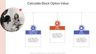 Calculate Stock Option Value In Powerpoint And Google Slides Cpb