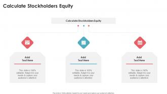Calculate Stockholders Equity In Powerpoint And Google Slides Cpb