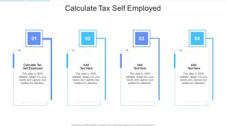 Calculate Tax Self Employed In Powerpoint And Google Slides Cpb