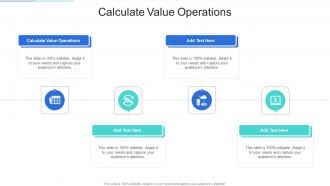 Calculate Value Operations In Powerpoint And Google Slides Cpb