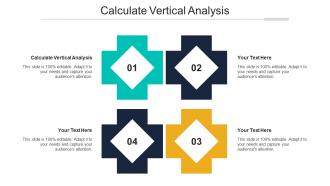 Calculate Vertical Analysis Ppt Powerpoint Presentation Icon Slide Portrait Cpb