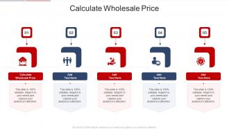 Calculate Wholesale Price In Powerpoint And Google Slides Cpb