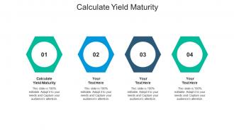 Calculate yield maturity ppt powerpoint presentation inspiration layouts cpb