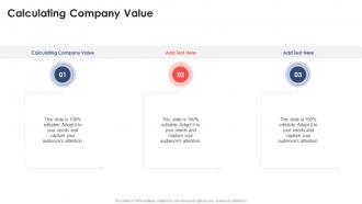 Calculating Company Value In Powerpoint And Google Slides Cpb