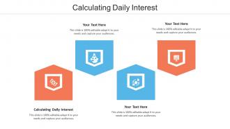 Calculating daily interest ppt powerpoint presentation show graphics cpb