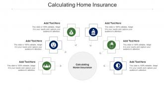 Calculating Home Insurance Ppt Powerpoint Presentation Outline Topics Cpb