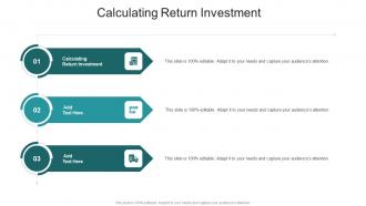 Calculating Return Investment In Powerpoint And Google Slides Cpb