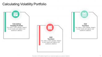 Calculating Volatility Portfolio In Powerpoint And Google Slides Cpb