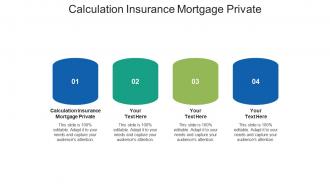 Calculation insurance mortgage private ppt powerpoint presentation layouts inspiration cpb
