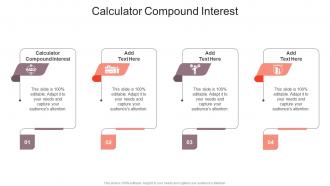 Calculator Compound Interest In Powerpoint And Google Slides Cpb