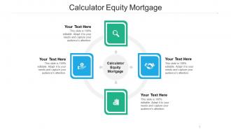 Calculator equity mortgage ppt powerpoint presentation professional mockup cpb