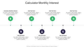 Calculator Monthly Interest In Powerpoint And Google Slides Cpb