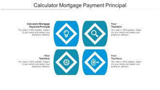 Calculator mortgage payment principal ppt powerpoint presentation gallery cpb