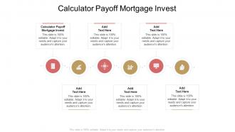 Calculator Payoff Mortgage Invest In Powerpoint And Google Slides Cpb