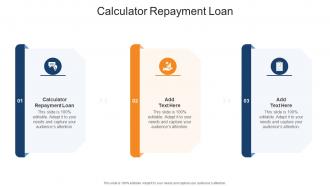 Calculator Repayment Loan In Powerpoint And Google Slides Cpb